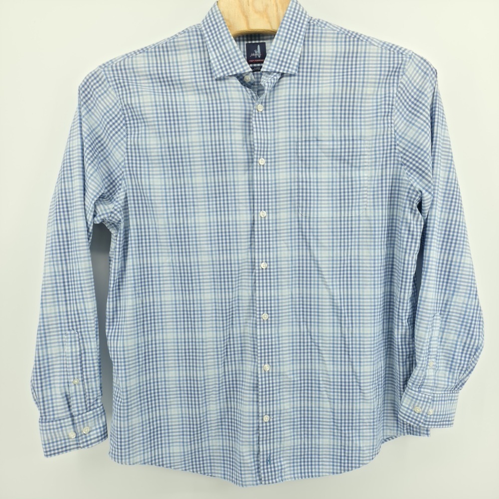 Johnnie-O Prep-Formance Shirts Mens XL Lot of 2 Plaid Button Down Stretch - Picture 12 of 16